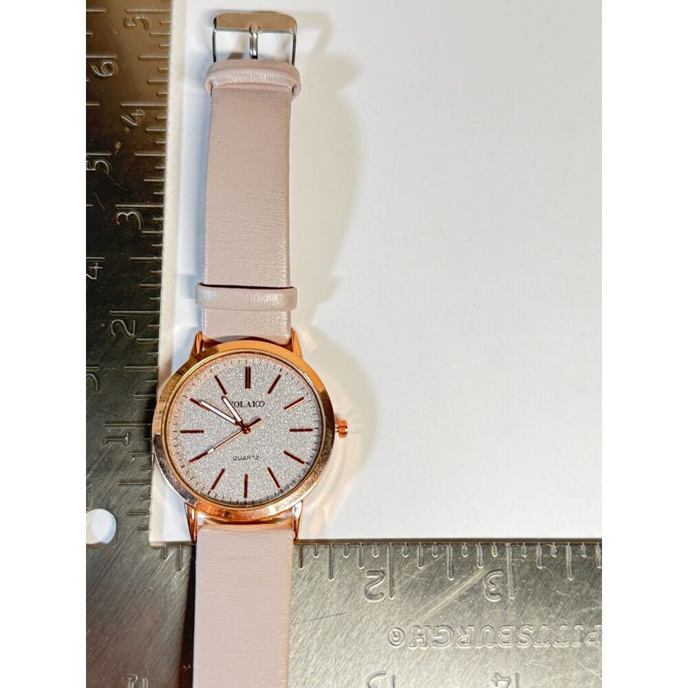 Yolako Women's Rose Gold Glitter Dial Quartz Watch - Picture 14 of 16
